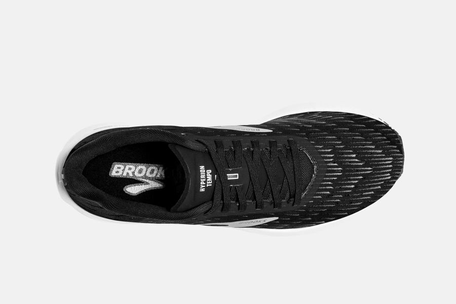 Brooks Hyperion Tempo Road Loopschoenen Heren - Zwart/Zilver - 602954MFI